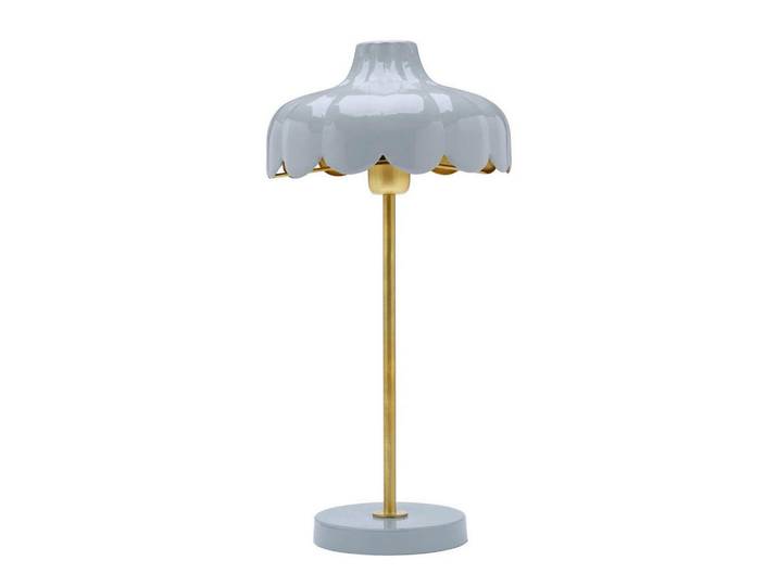 PR Home Tischleuchte Wells, Jadegrün, Metall, 50 cm, Lampen & Leuchten, Innenbeleuchtung, Tischlampen, Tischlampen