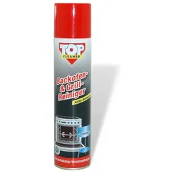 Top Cleaner Backofen- und Grillreiniger 400 ml Aktiv-Schaum, löst hartnäckigen Schmutz, Made in Germany