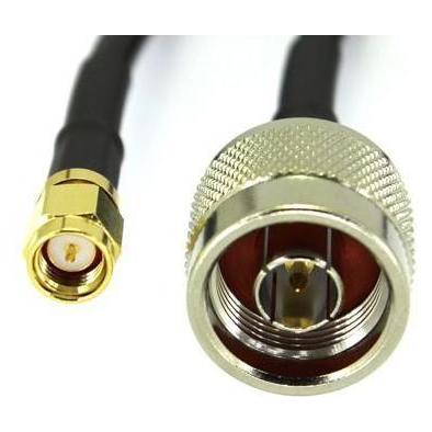 RS PRO Male N Type to Male SMA, 1m, RG58 Coaxial, Terminated50 Ohm (2834813)