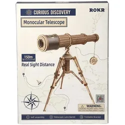 Rokr Seefahrer-Teleskop Holzbausatz