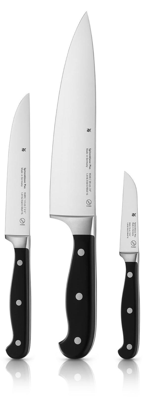 WMF Spitzenklasse Plus 3-delige messen set met chefmes