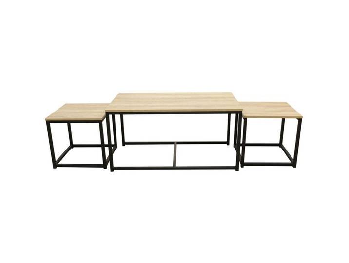 CYBELE - Lot de 3 Tables Basses Gigognes