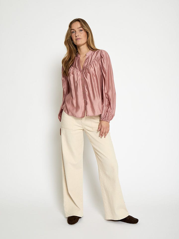 Peppercorn Bluse "Ida" in Altrosa - 38