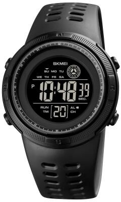 Everyday Crate SKMEI 1773 Digital Sports Watch Dual Time LED Waterproof Wrist Watch With Colorful Backlight black