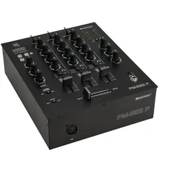 OMNITRONIC PM-322P 3-Kanal-DJ-Mixer mit Bluetooth