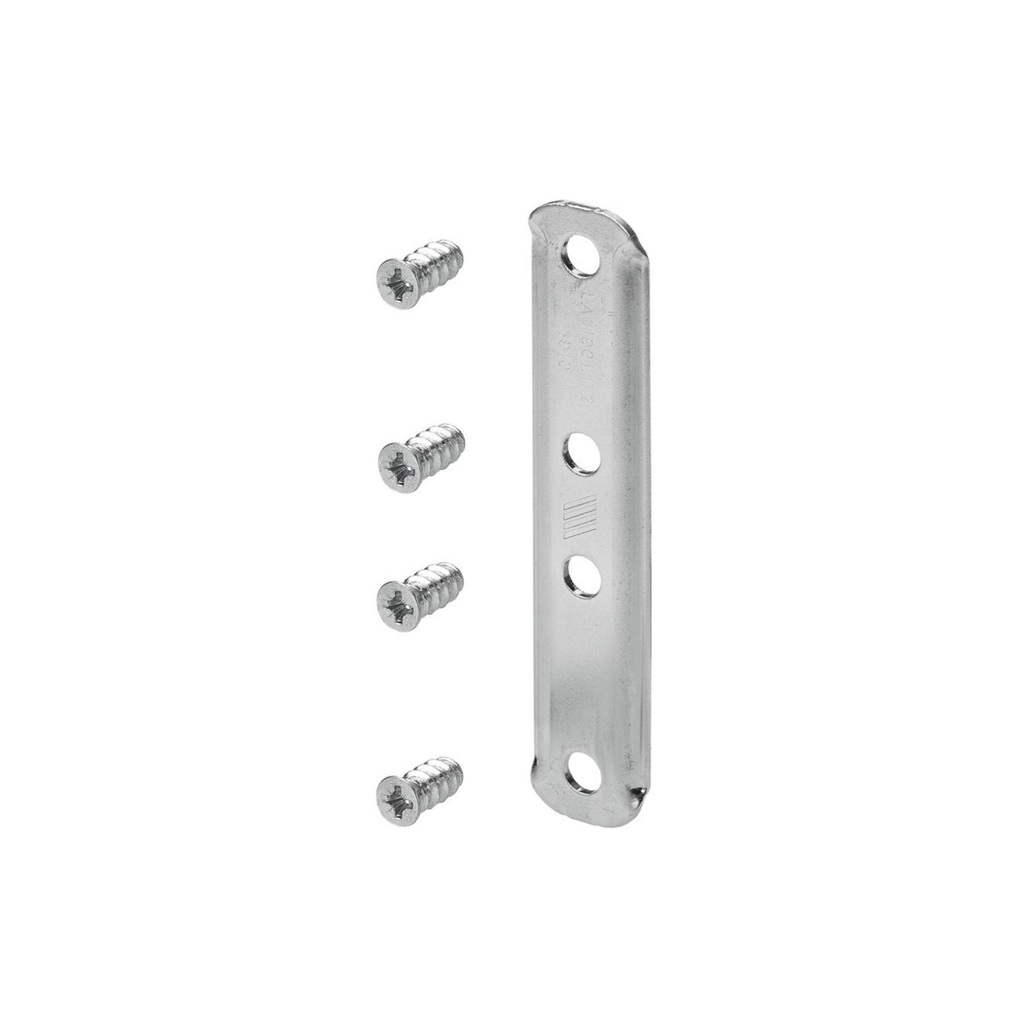 Hettich Schiebet.Verbindungs Lasche, TopLine 9277155 Stahl, verzinkt)