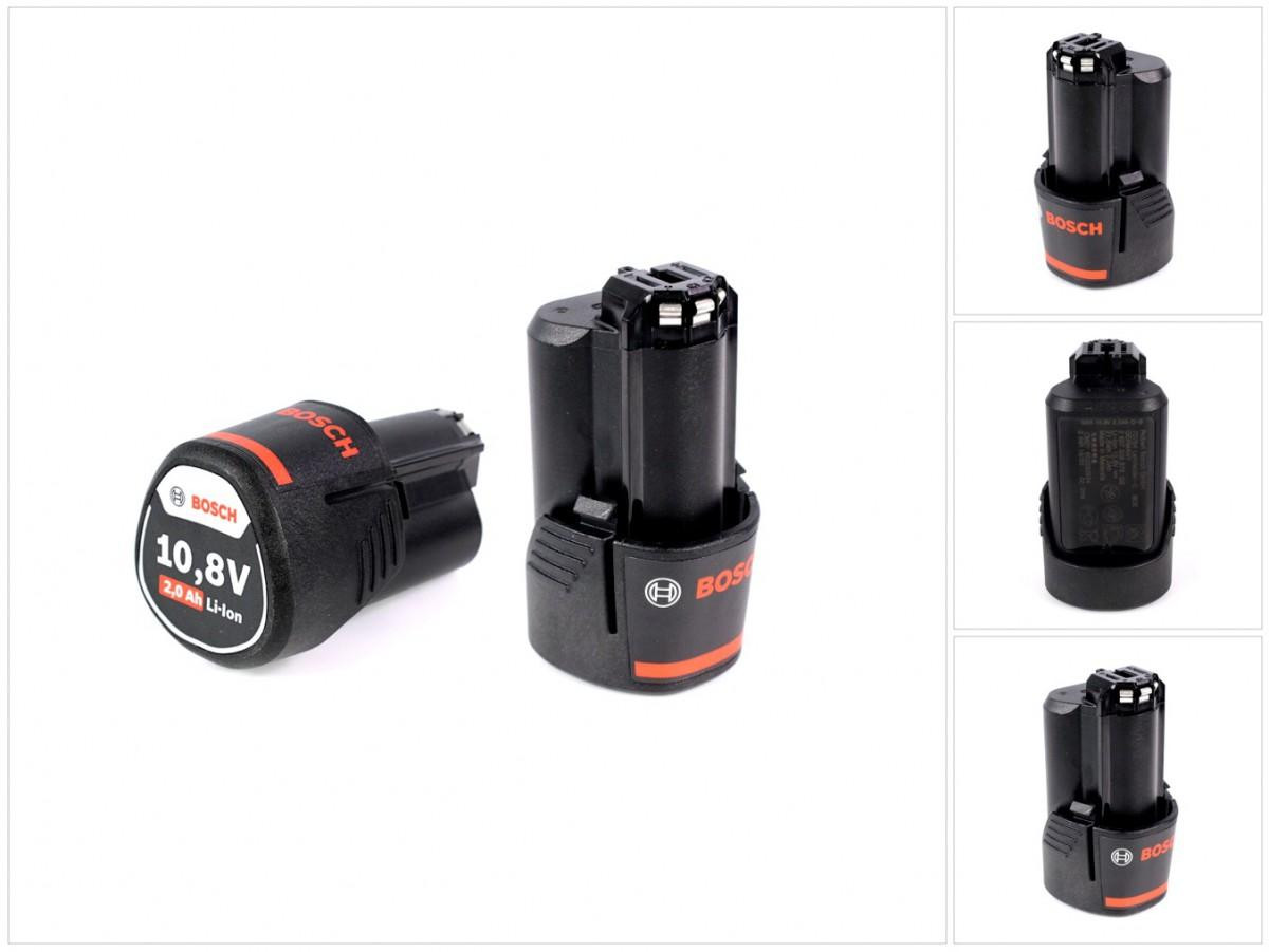 Bosch accu-starterset met 2x GBA 10,8 V 2,0 Ah Li-Ion Professional