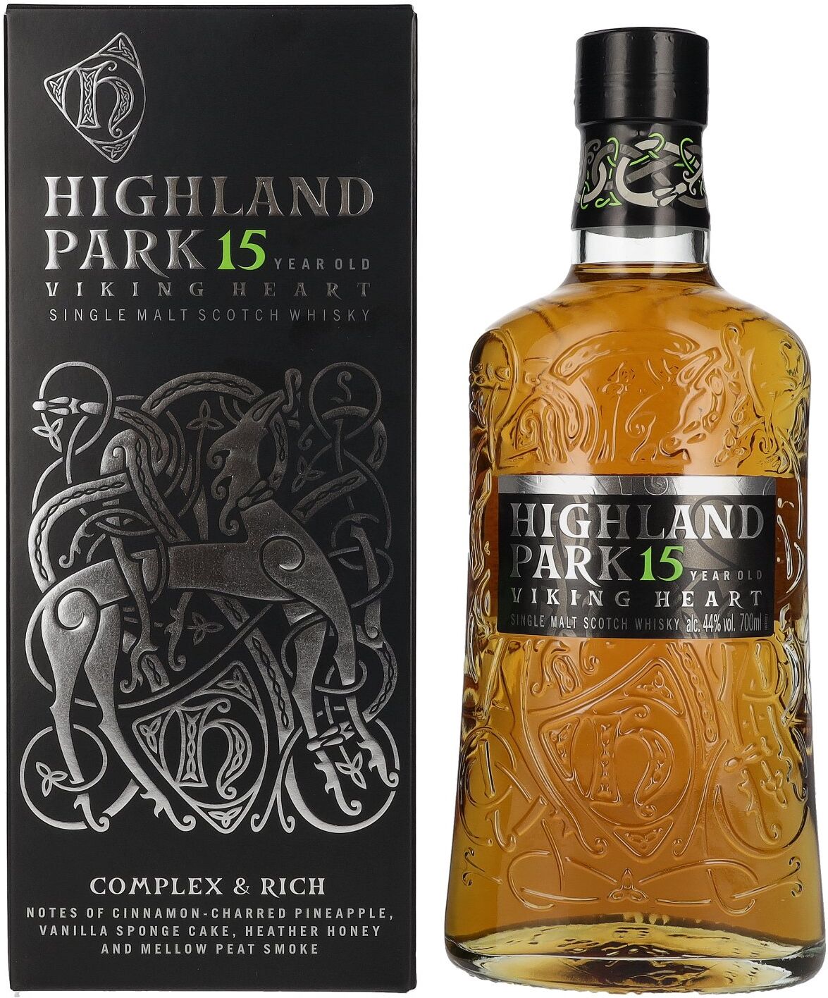 Highland Park 15 Years Old VIKING HEART 44% Vol. 0,7l in Geschenkbox