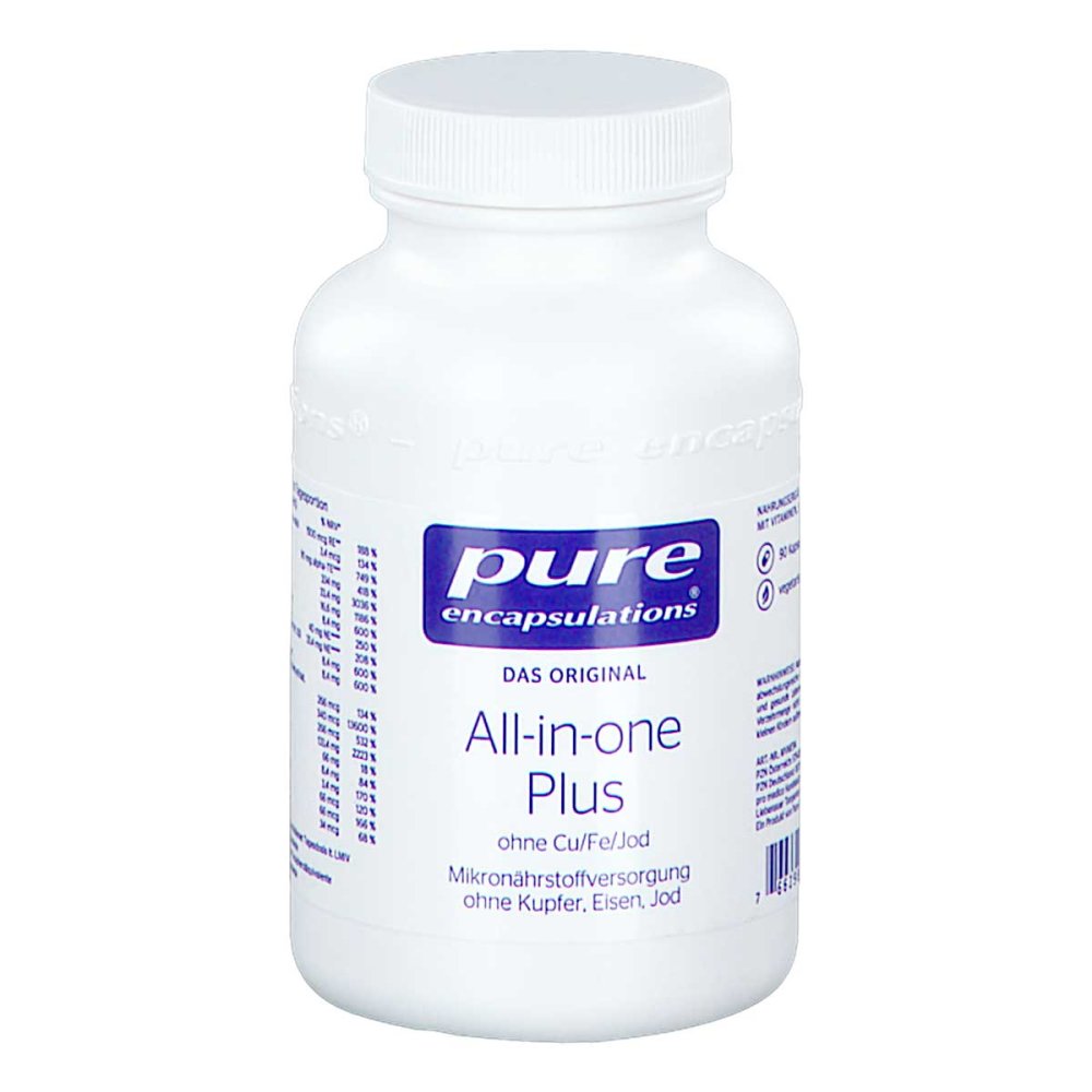 pro medico GmbH Pure Encapsulations All-in-one Plus ohne Cu/Fe/Jod 18701080