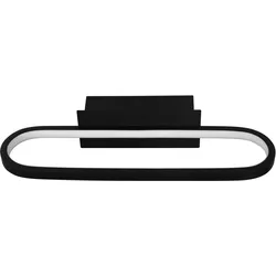 LED-Wandleuchte Gianni in Schwarz max. 17 Watt Wandlampe