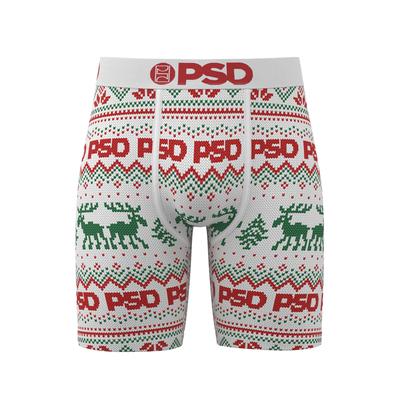 Boxershorts PSD "FAIR ISLE. Herren", Herren, Gr. L, bunt (multi), 88% Polyester, 12% Elasthan, Unterhosen