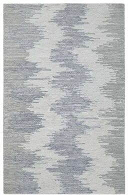 Terra by Obeetee Dusk Glacier Gray Rug
