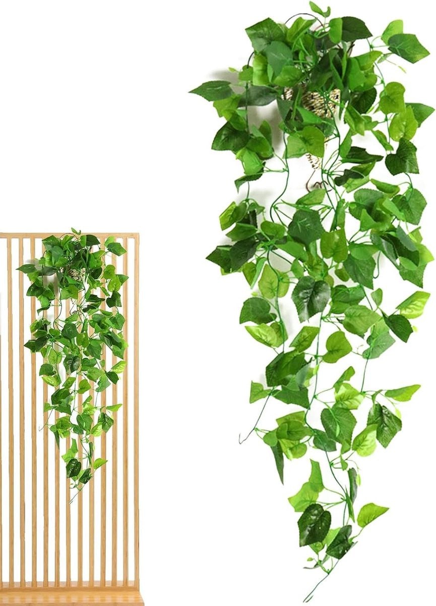 Realistische groene kunsthangplant voor binnen decoratie