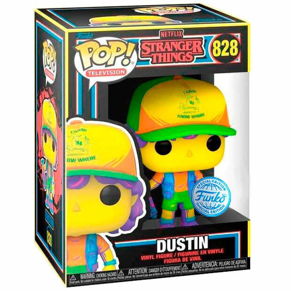 Funko Pop! Stranger Things Dustin 828 Special Edition Vinyl figuur