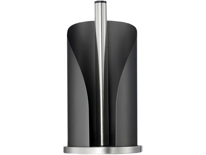 Küchenrollenhalter WESCO Papierrollenhalter, Höhe ca. 30 cm , schwarz, H:30cm Ø:15,5cm, Küchenrollenhalter, Küchenrollenhalter, für handelsübliche Küchenpapierrollen oder 2-3 Toilettenpapierrollen