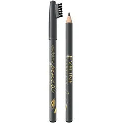 Eyebrow pencil with brush