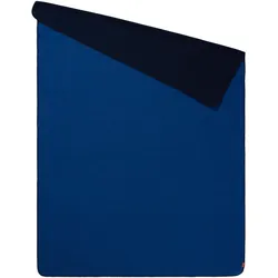 benuta Nest Decke Mona Blau 140x200 cm - Moderner Kurzflor-Teppich für Wohnzimmer