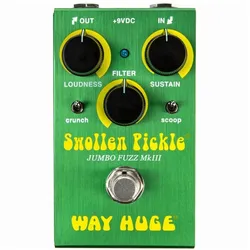 Way Huge Smalls Swollen Pickle MKIII (E-Gitarre), Effektpedal, Mehrfarbig