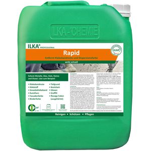 ILKA Kraftreiniger Rapid, Entfernt Klebebandreste und Farbe, 10 Liter
