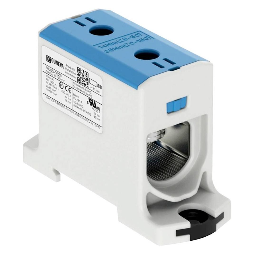 Ouneva Group VC05-0029 Verteilerblock Blau 1 St. (VC05-0029)