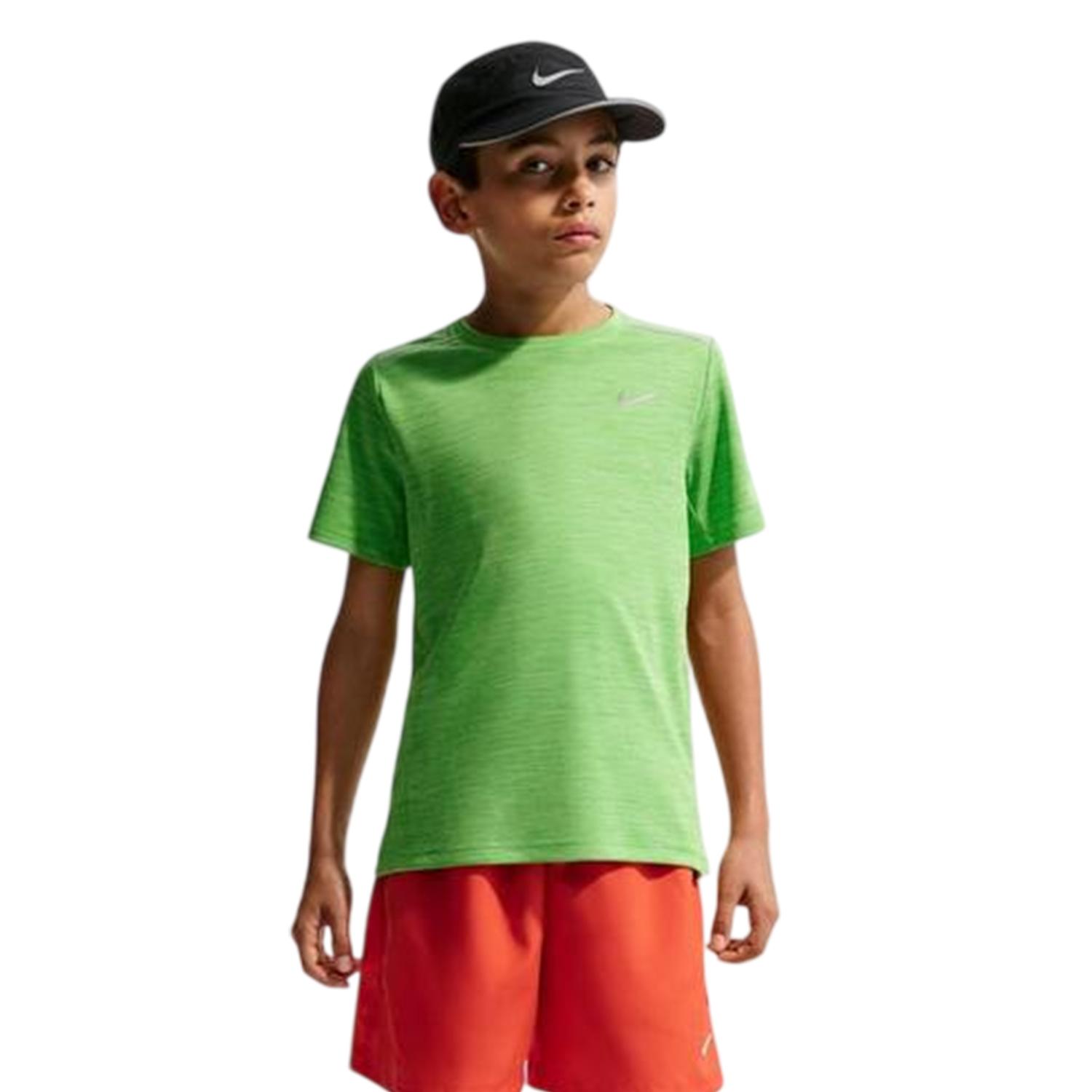 Nike - "Miler" Oberteil für Jungen, Dri-FIT, Training (Limone)