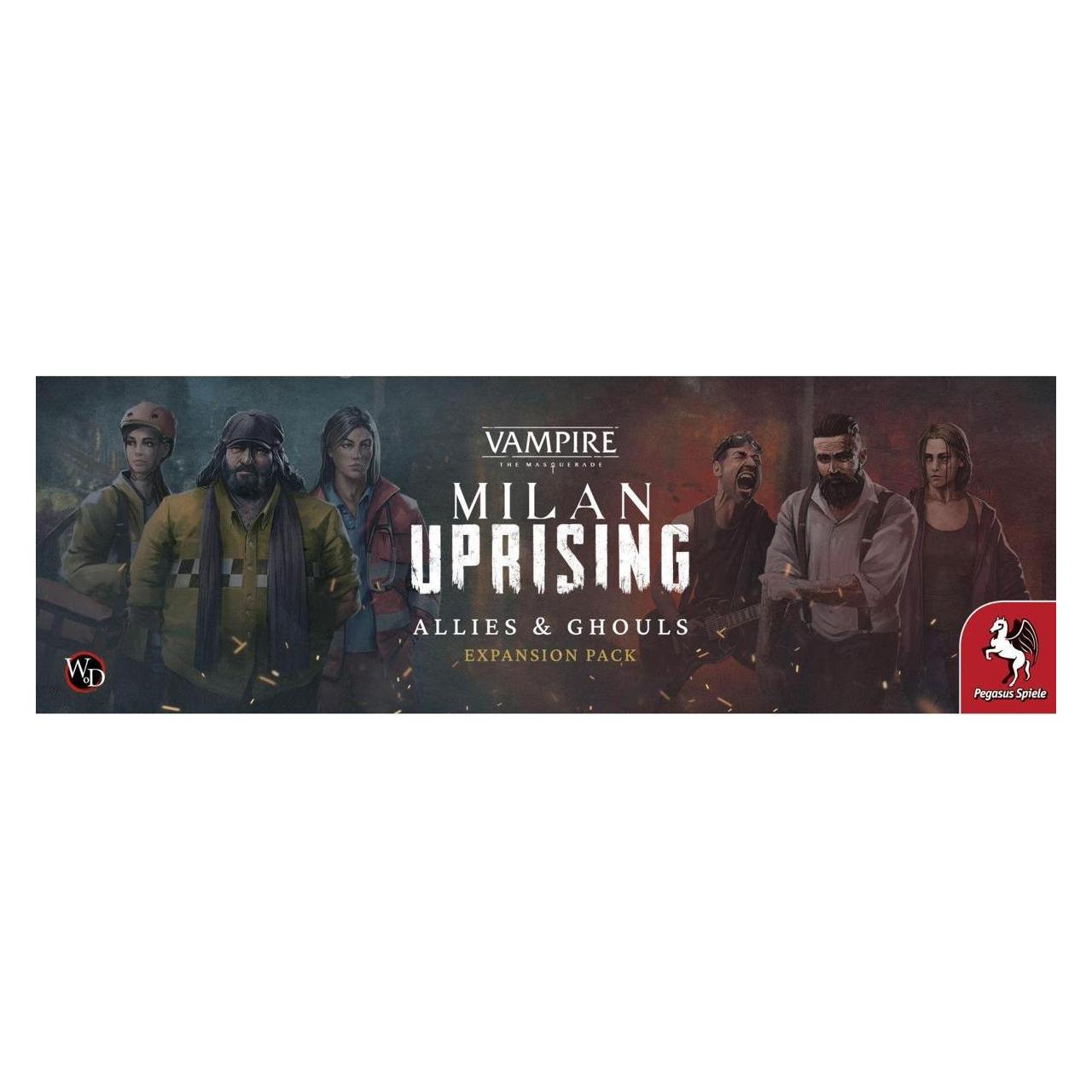 Pegasus Teburu: Vampire Milan Uprising - Allies & Ghouls (Erweiterung) (Arbeitstitel) (Deutsch, Englisch, 1 - 5 Spieler) (34030G)