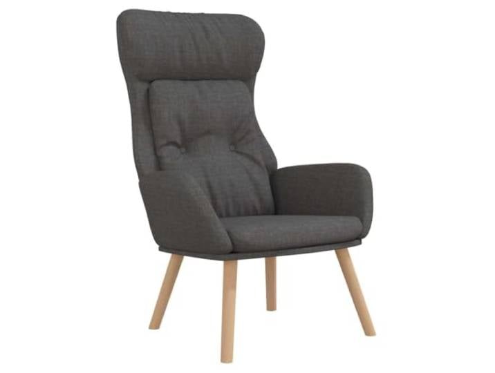 Makastle Relaxsessel Dunkelgrau Stoff