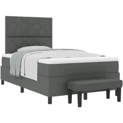 vidaXL, Boxspringbett, Boxspringbett (120 x 190 cm)