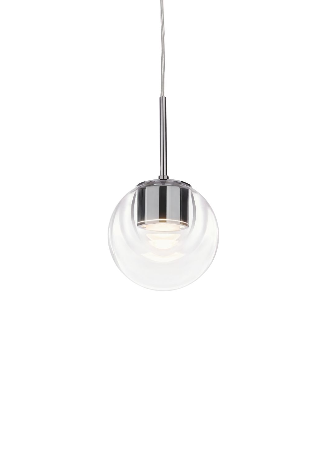 Kundalini LED-Pendelleuchte DEW FALSE CEILING Chrom 0451291C 8015086000693
