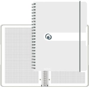 Herlitz Collegeblock 11293107 easy orga, A4, Rand rundum, 80 g/m², 80 Blatt, kariert