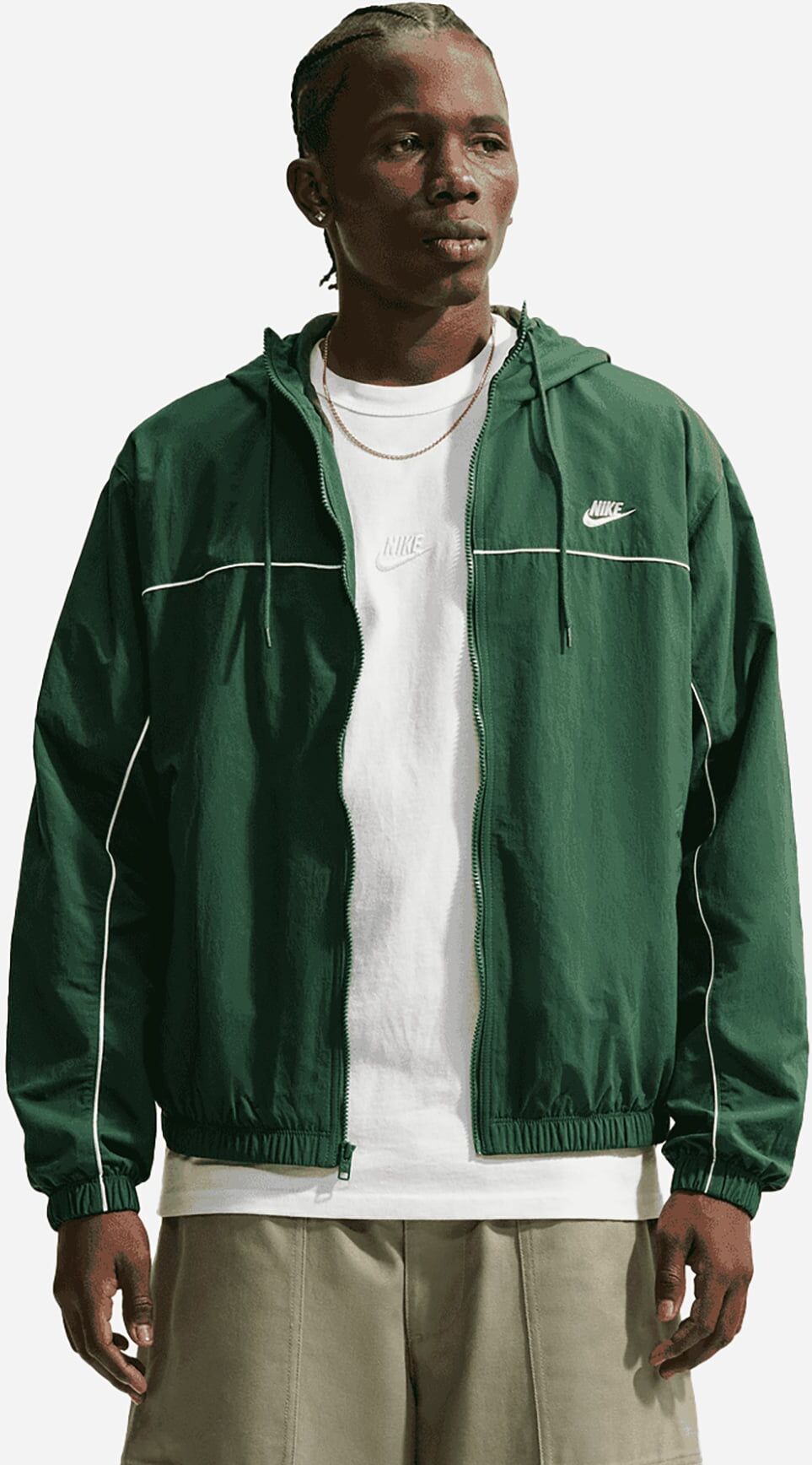 Nike Club M - Giacca - Uomo - Verde M