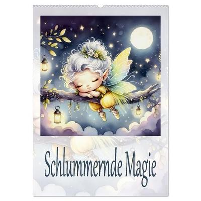 Schlummernde Magie (Wandkalender 2027 DIN A2 hoch), CALVENDO Monatskalender