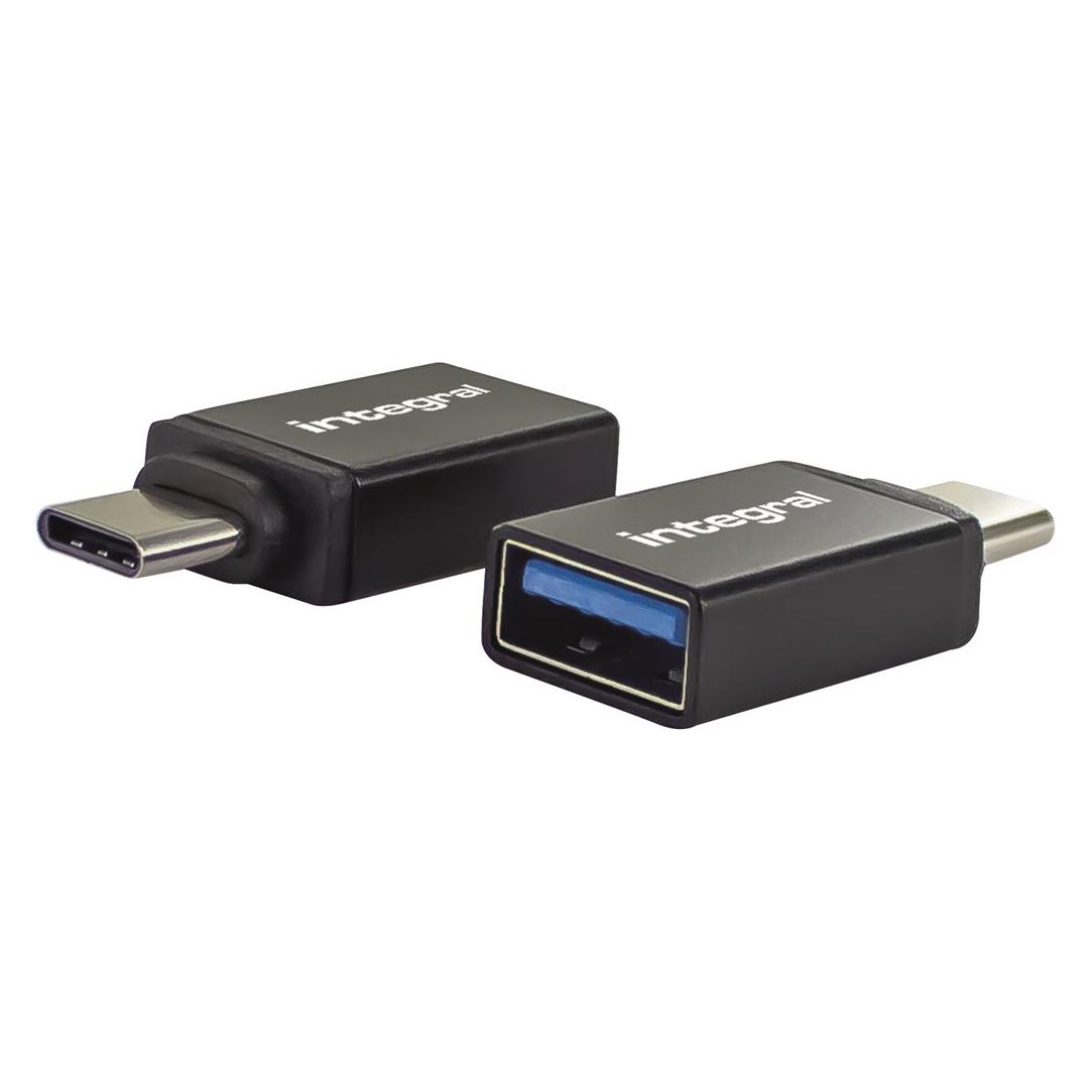Integral Usb3.1 Type-A To Type-C Converter Adapte (USB-A, USB-C) (INADUSB3.0ATOCTW)