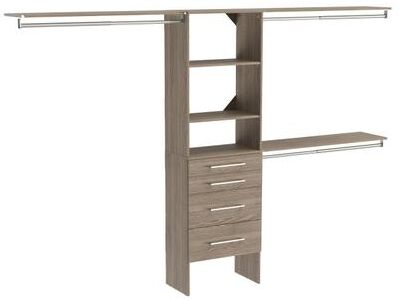 ClosetMaid SuiteSymphony Modern 4-Drawer 25-Inch Tower Closet Organizer