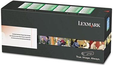 Lexmark C242xk0 Tonerpatron (Return), Sort