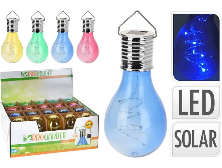 Solarpoller LED 7.1cm x 15cm mehrfarbig
