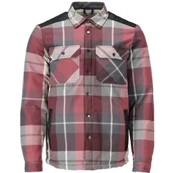 MASCOT Herren Langarmhemd CUSTOMIZED Bordeaux-kariert L - 23104-446-299-L - Bordeaux-kariert