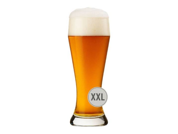 rastal Bierglas Ranft Riesen-Weizenbierglas 3,9 Liter, 1-tlg., Glas