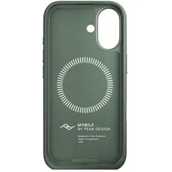 Peak Design Everyday Case (Apple iPhone 17, Apple iPhone 17 Pro), Smartphone Hülle, Grün