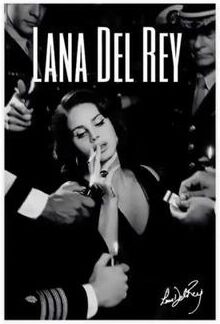 Uplifted Finds Lana Del Rey Aesthetic Canvas Poster   Lizzy Grant Retro Music Wall Art Mural 8 50 X 70 Cm No Frame