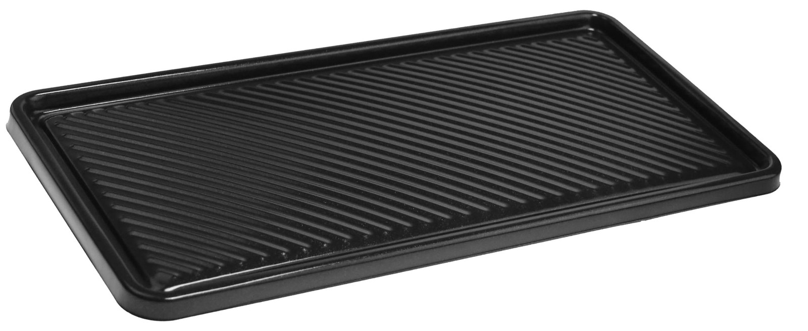 Dripio Grillplaat voor raclette, zwart, 48 x 25 cm