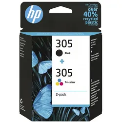 HP 305 (6ZD17AE#301) - Tintenpatrone, black + color (schwarz + farbe)