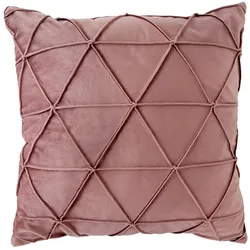Kissen GLOSS rosa (BH 45x45 cm) - rosa - BH 45x45 cm