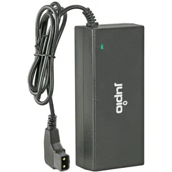 Jupio Basic V-Mount Charger 5.0A (EU Plug To D-Tap) (DTAC0001EU) (Kamera Akku Ladegerät), Kamera Stromversorgung, Schwarz