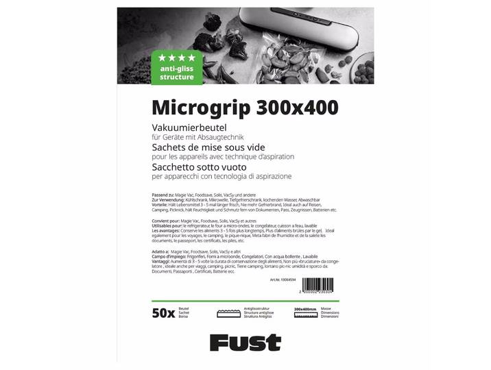 Fust Microgrip 30 X 40 CM Vakuumierbeutel à 50 Stk. – Vakuumiergerät Zubehör