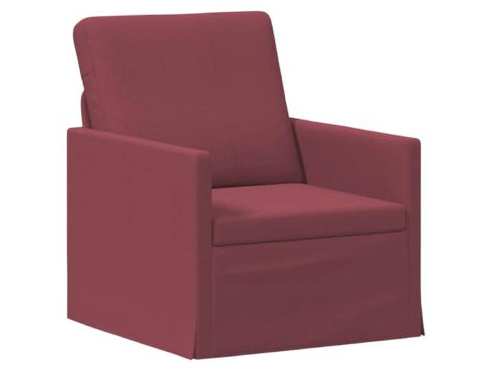 vidaXL Einzelsofa Weinrot 70 x 81 x 82 cm Stoff