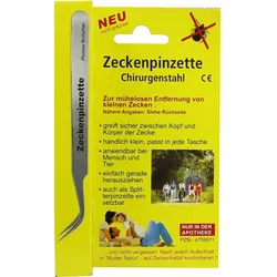 Zeckenpinzette-Chirurgenstahl 1 ST