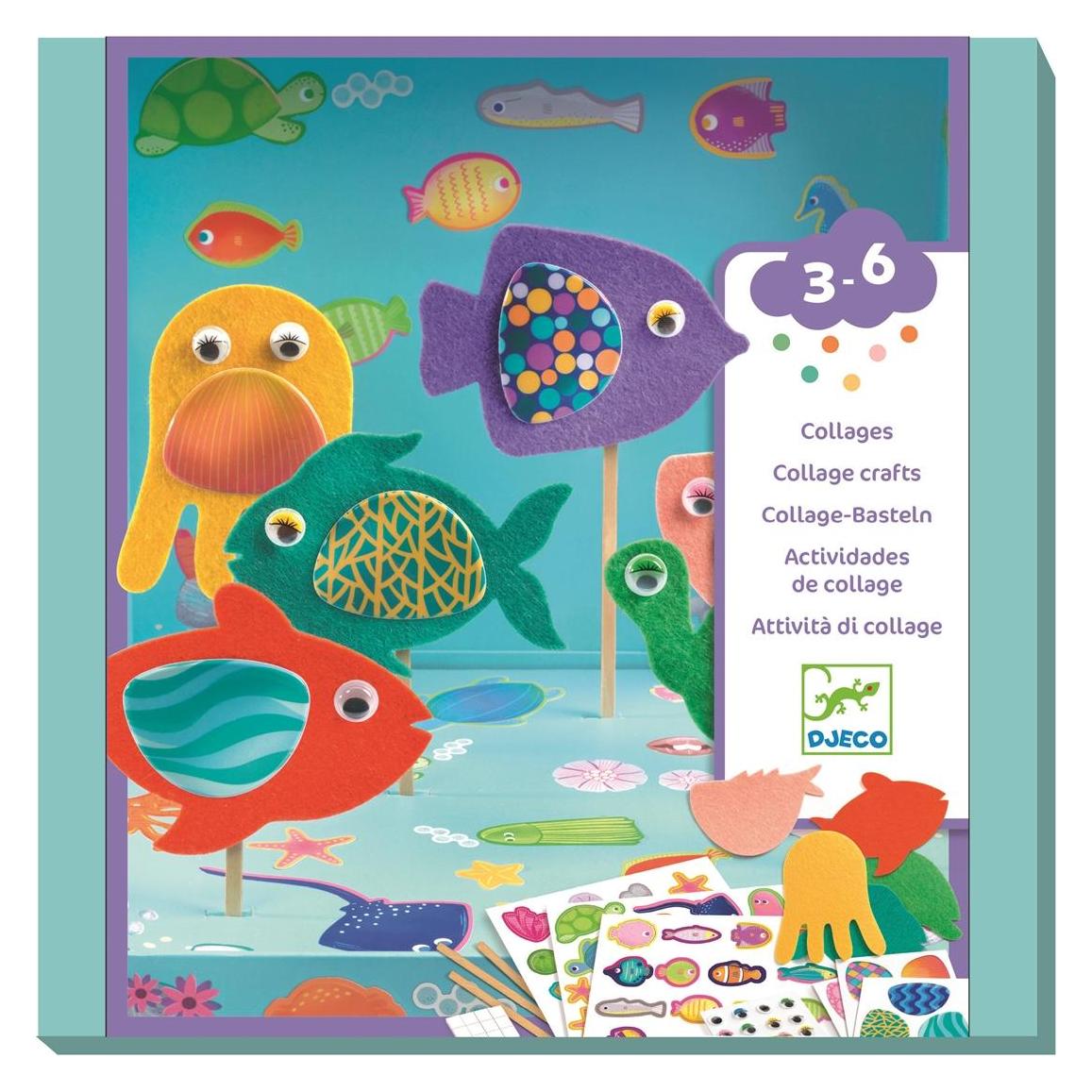 Djeco Collage-Basteln Aquarium (66286691)