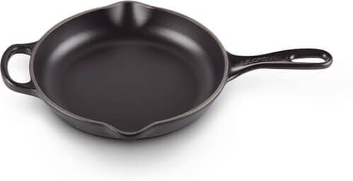 Le Creuset Signature Satin Black Cast Iron 23cm Skillet