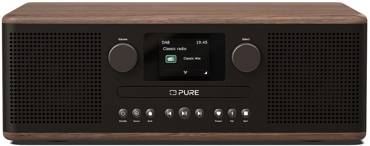 Pure Classic C-D6 Kaffe/Valnöt